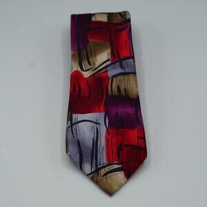 Jerry Garcia Men's Tie 100% Silk Scales Collection Fifty-Four Abstract Design
